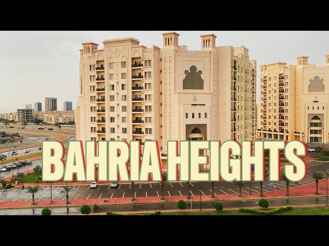 Bahria Heights Karachi Outer Apartment View | Bahria Town Karachi