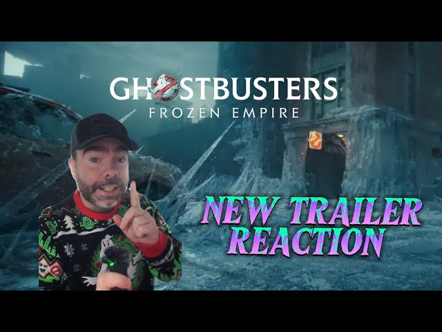 Ghostbuster Frozen Empire | Teaser Trailer FAN REACTION 😱