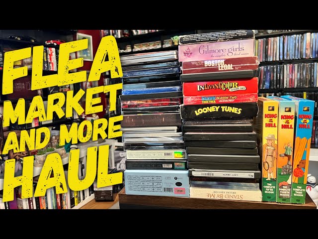 Flea Market and More Haul (Subscriber mail, Plain Archive, Steelbooks, 4K, Blu-ray, etc…)