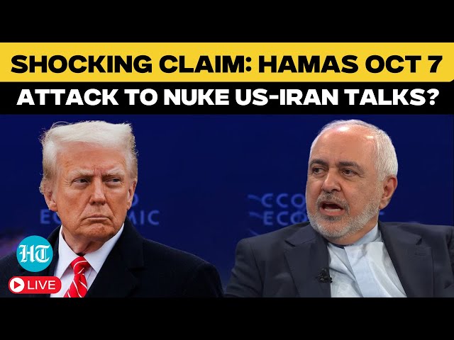 LIVE: Iran Vice President's Huge Revelation On Hamas' Oct 7 Attack, USA Meeting Link Shocks Trump?