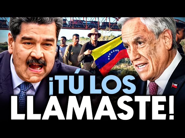 ¡CULPA a la DERECHA! NICOLÁS MADURO CULPA a SEBASTIÁN PIÑERA por CRÍSIS INMIGRATORIA