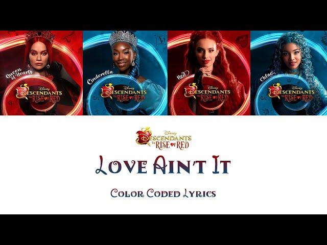 Rita Ora, Kylie Cantrall, Brandy & Malia Baker - Love Ain’t It (Color Coded Lyrics)