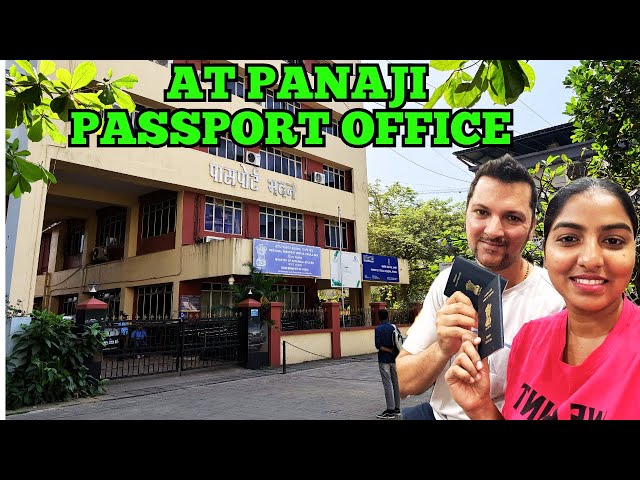 At Panaji Passport Office Vlog | Spaina And Angelo  #konkanivlog #goanvlogger