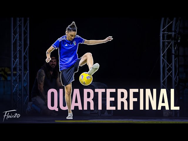 Anastasia vs Mathilde | Quarterfinal | Super Ball World Freestyle Football Championship 2024