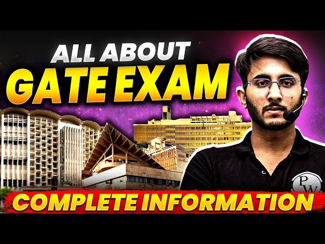 All About GATE Exam | Career Opportunities & Eligibility Criteria | GATE EXAM 2025