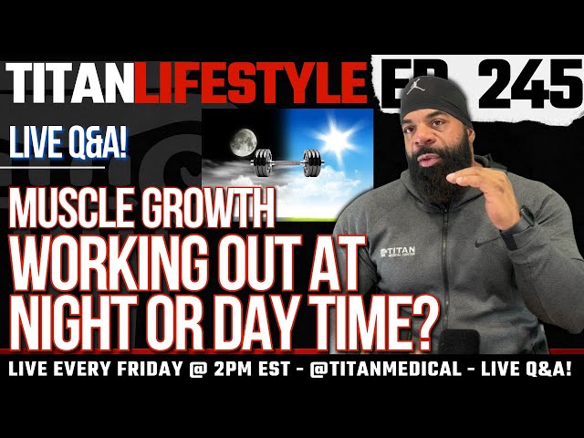 Titan Lifestyle - Health and Fitness | Live Q&A with Big DRU!