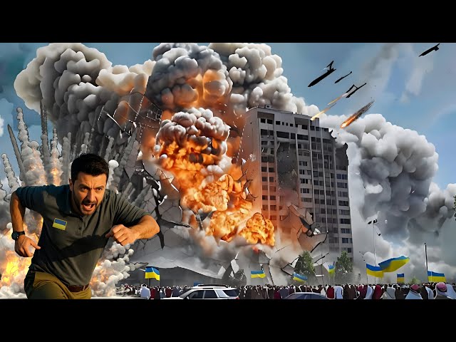 Zelensky panics! Ukrainian Presidential Office Building Targeted by Russian Oreshnik Missile ,Arma 3