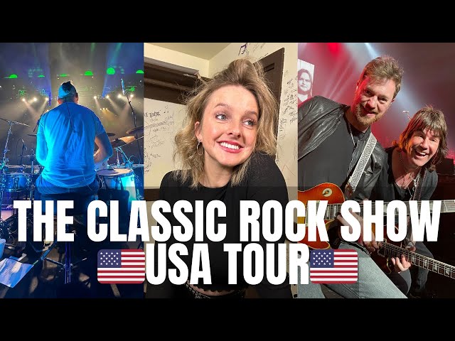 The Classic Rock Show in the USA!! 🇺🇸🤘🏼✈️