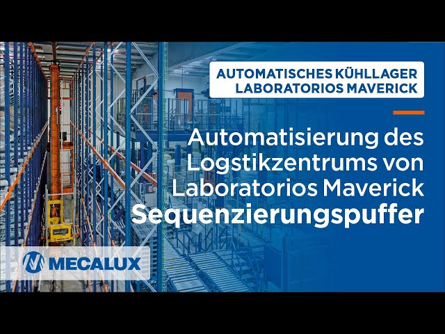 Automatisierung des Logstikzentrums von Laboratorios Maverick