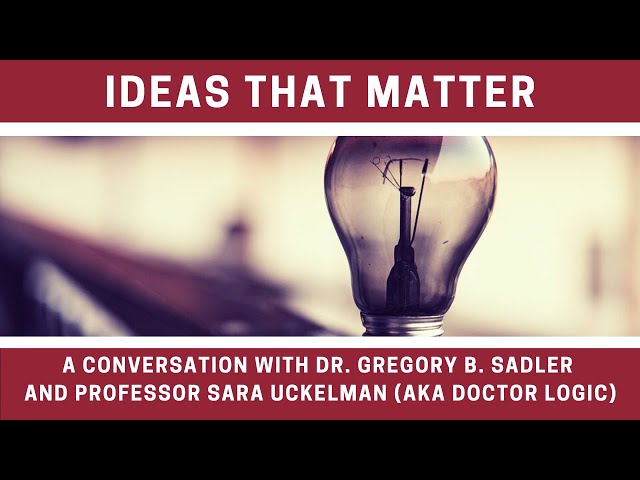 Ideas That Matter | A Conversation With Dr. Sara Uckelman On Logic, Speculative Fiction, & Pedagogy