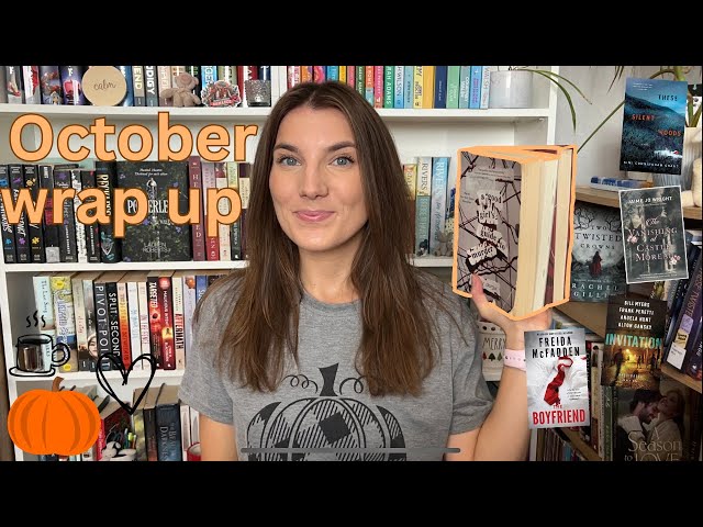 October wrap up🧡🎃📚mystery, romance, ya