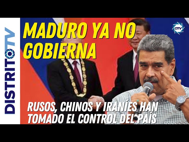 🔴ÚLTIMA HORA VENEZUELA🔴 MADURO YA NO GOBIERNA, RUSOS, CHINOS Y IRANÍES TOMAN EL CONTROL DEL PAÍS