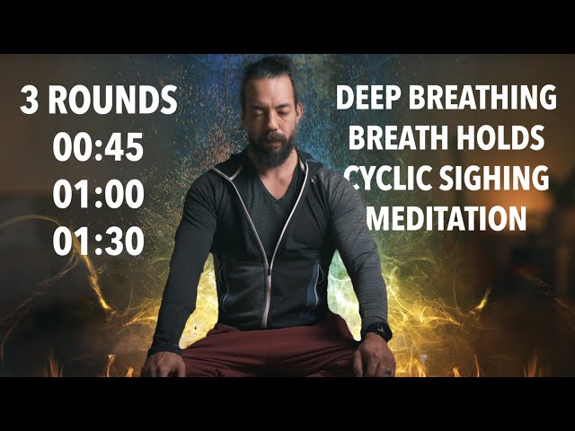 Guided Breathing: Awaken Your Inner Monk-Mode (3 Rounds w/ timer)