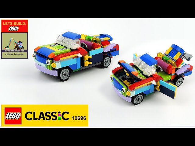 LEGO 10696 MOC Car Jeep Compass 🚕🚗 How to build Car from LEGO Classic 💰 Save Money & Space with Lego