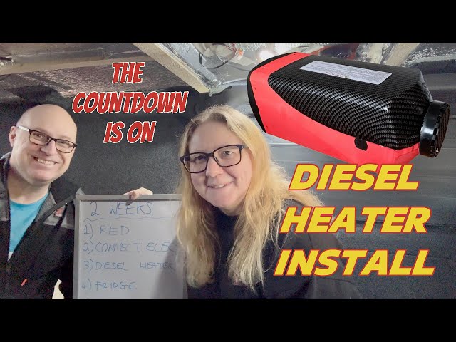 EASY Diesel Heater installation in a van