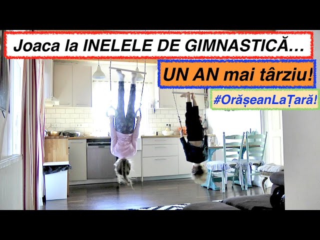 Gimnastica în casă și avantajele ei? Activități de iarnă la țară! Indoor gymnastics. #OrășeanLaȚară!