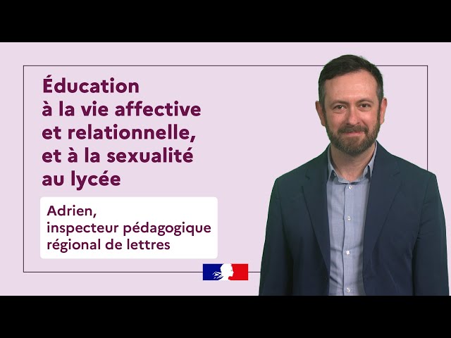 Programme d’éducation à la vie affective et relationnelle, et à la sexualité au lycée (Evars)