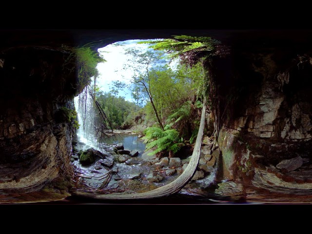 Underneath the Forth Falls