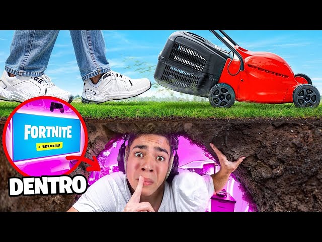 Costruisco una Postazione Segreta e Spio il Mio Amico su Fortnite!