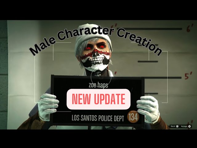 *Update Tryhard Male Character Creation after the new DLC[Chop Shop] With new Hairstyle,Gun&Tattoos