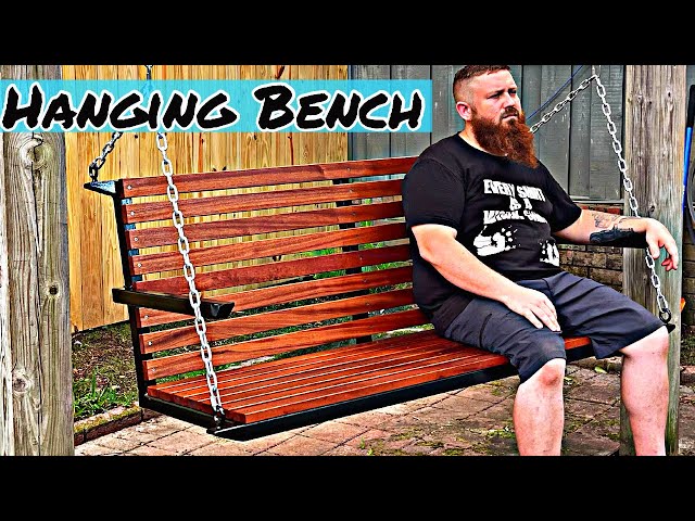 Building a Metal and Wood Hanging Bench/Porch Swing