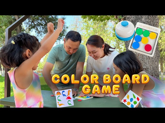 Come Play Color Board Game With Us!