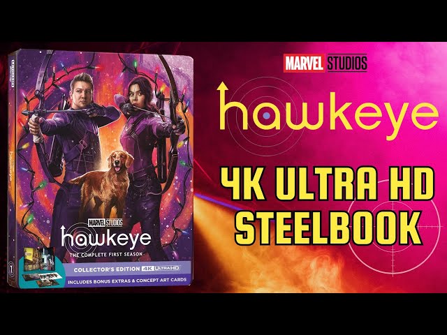 Marvel Studios Hawkeye The Complete First Season 4K Ultra HD Steelbook