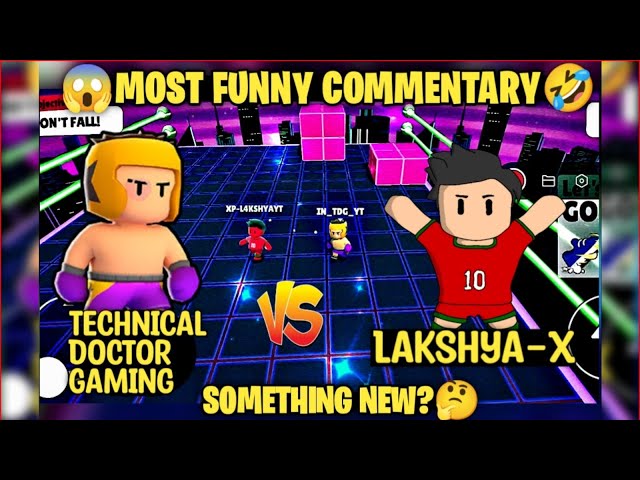 🤣Most Funny & Something New?😱Technical Doctor Gaming vs @lakshyax1309 | Stumble Guys (Hindi) Gameplay