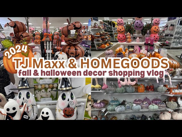 Come With Me To TJ MAXX & HOMEGOODS to Check Out All The Fall Decor For 2024!