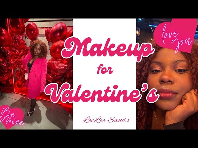 Valentine’s Day Eye Makeup Look| SOFT GLAM| beginner glam makeup tutorial|