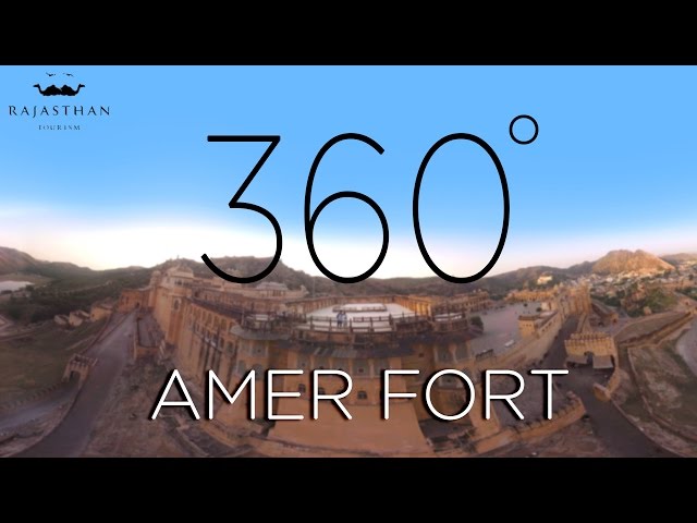 Amer Fort Jaipur | Rajasthan | 360° Video - Rajasthan Tourism