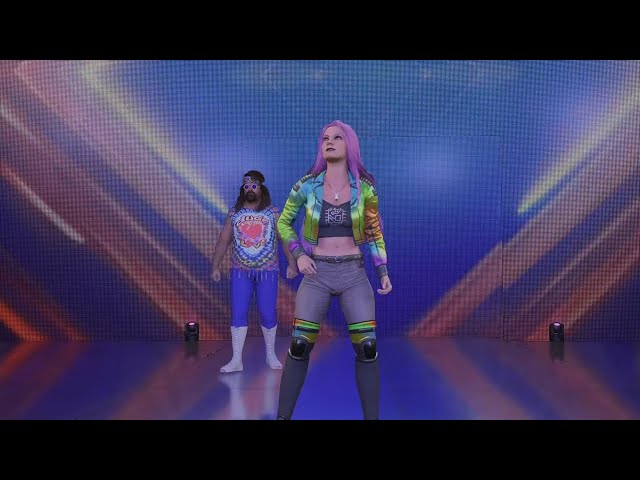 WWE2K24 MYRISE UNLEASHED GAMEPLAY - HIP CAT HANGOUT