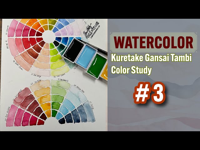 Kuretake Paints Watercolor Study 3