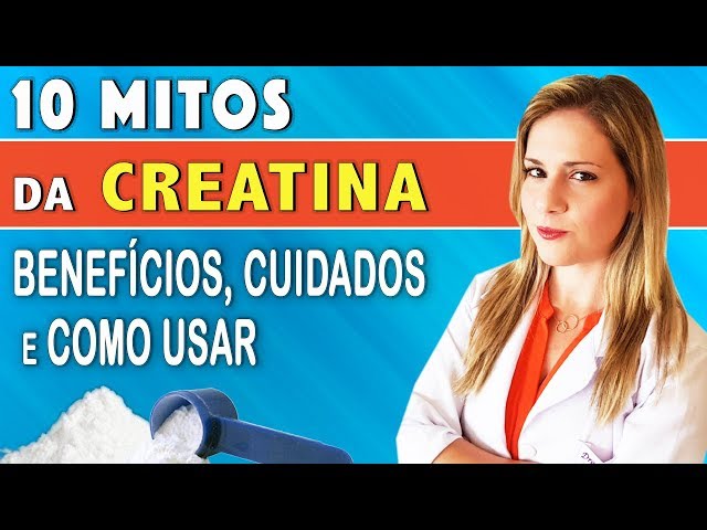 10 Mitos da CREATINA! Engorda? Como Tomar? Faz Mal? [MAIS RESULTADOS!]