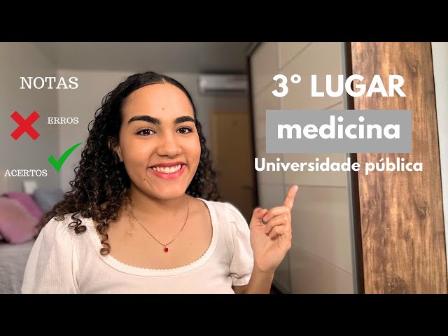 Como eu passei em Medicina pelo ENEM em uma universidade pública