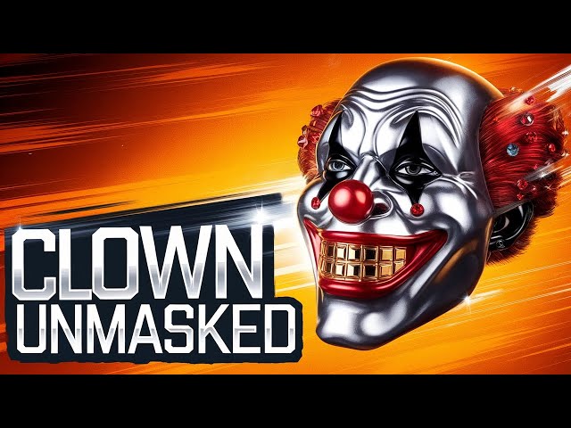 STALKER clown follows us home! Creepy!!