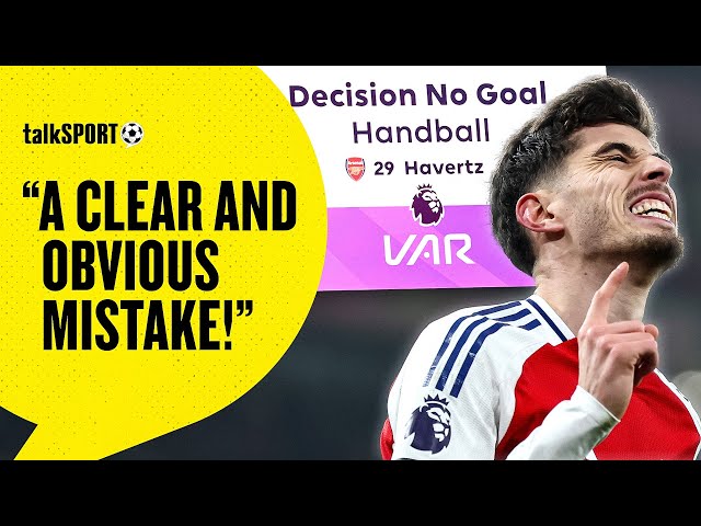 "An OBVIOUS Handball!" Henry Winter COMMENDS VAR For Disallowing Arsenal's Late Winner!