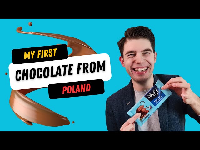 My First EVER Chocolate From Poland | Results Will surprise you | Wedel Chocolate Tasting