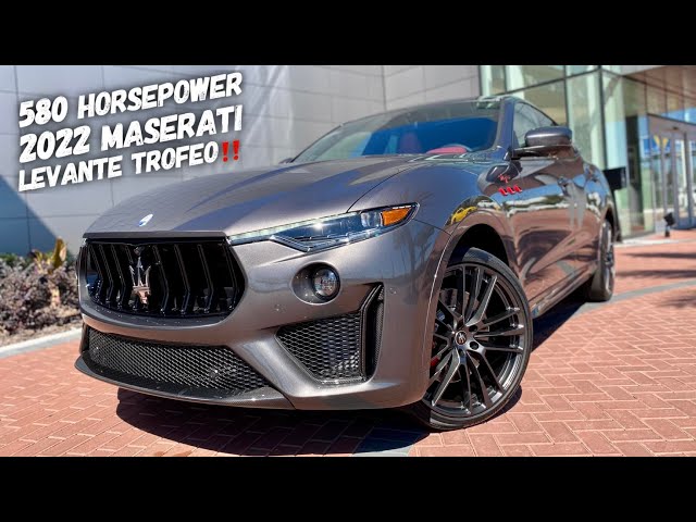 The $160,000 2022 Maserati Levante Trofeo V8 Is A Monster SUV