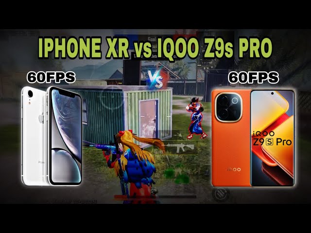 IPHONE XR VS IQOO Z9S PRO 60FPS VS 60FPS 1v1 BATTLE 😱SUBSCRIBER CHALLENGE 😍