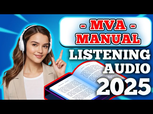 Maryland Driver's Manual 2025 - AUDIO Version | Permit Test Study Guide