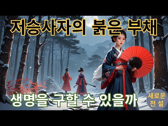 저승사자의 붉은 부채  #저승사자, #생명, #희생