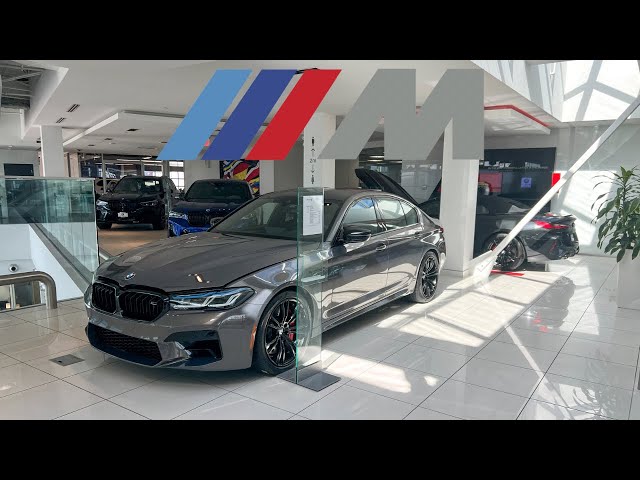 BMW M Showroom! M5, M8, X4M, X5M, M3