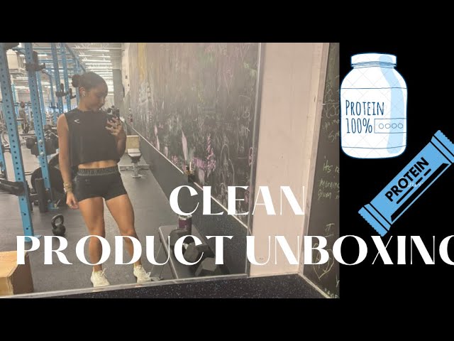 CLEAN PRODUCT UNBOXING