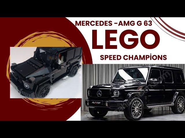 lego speed champions Mercedes-amg g 63 brick builder