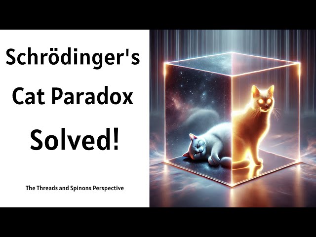 Schrödinger's Cat Paradox Solved: The Threads and Spinons Perspective. #physics #quantumphysics