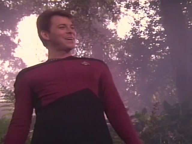 Commander Riker Meet Lieutenant Commander Data