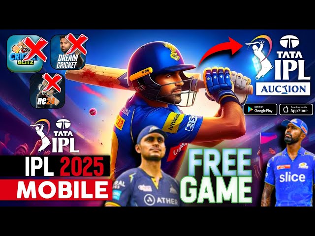 IPL GAME FREE 😱 TATA IPL 2025 😍 Play Free | Download Now 🔥NEW IPL GAME PLAYSTORE✌🏻