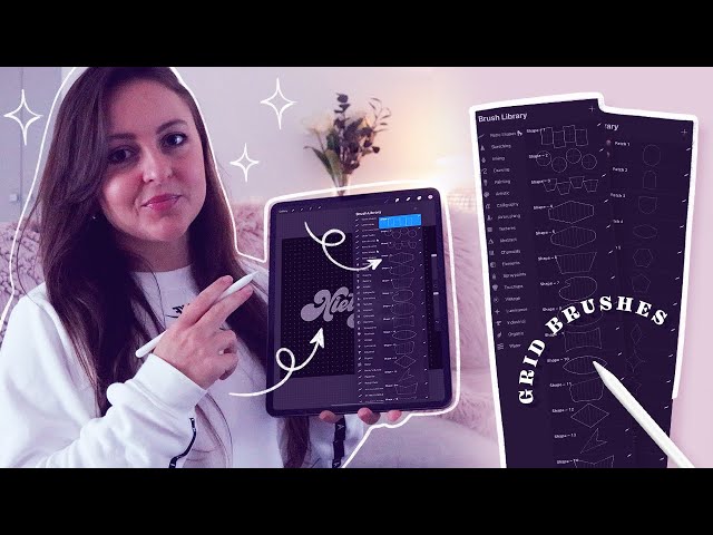 ✏️ How to create a Grid Brush in Procreate