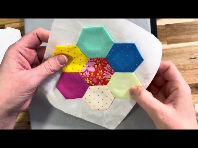 Episode 5: Remove papers and Appliqué on your flower